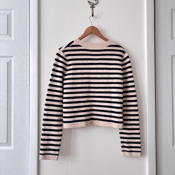 Anthropologie NVLT Striped Sweater Lady Jacket - Picture 5 of 6